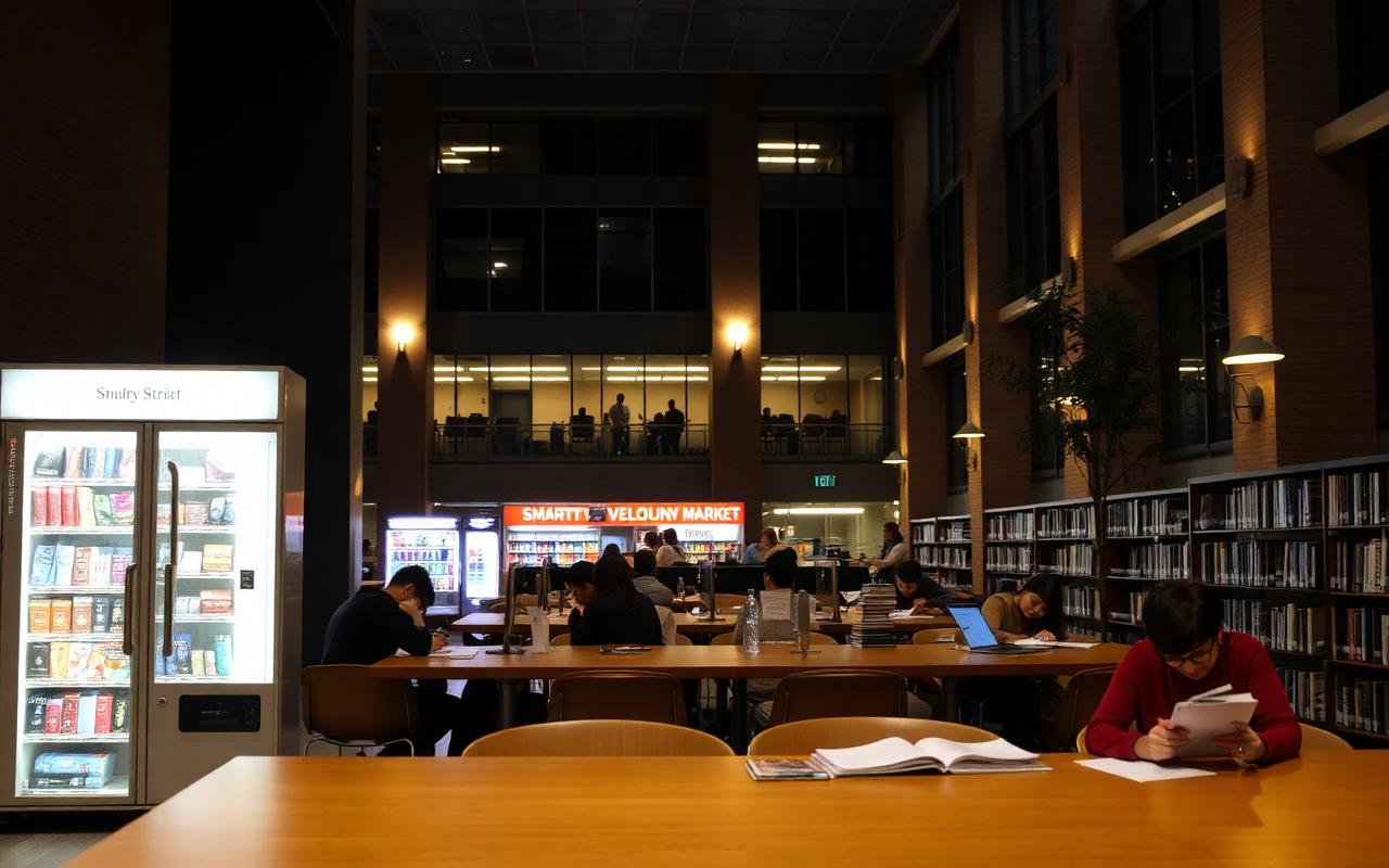 Universities Are Embracing Smart Markets in Dorms and Libraries