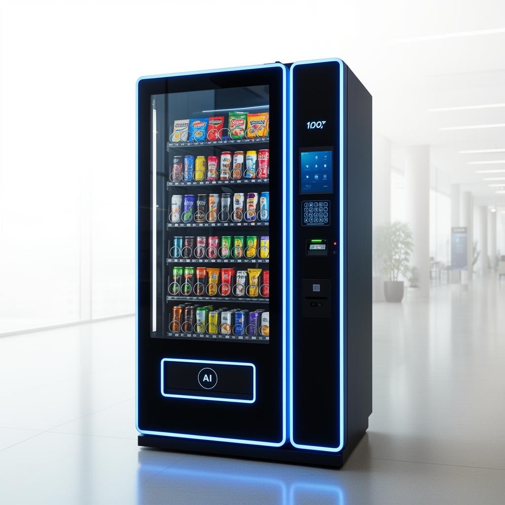 Blu Tree AI vending kiosk